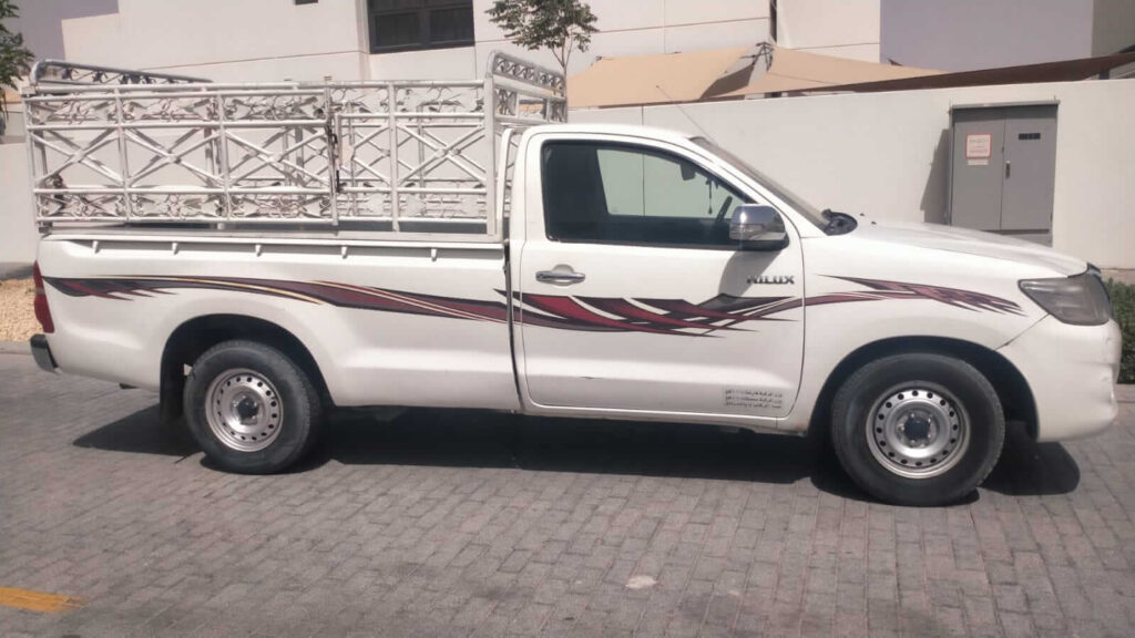 1 Ton Pickup Rental Services in Dubai